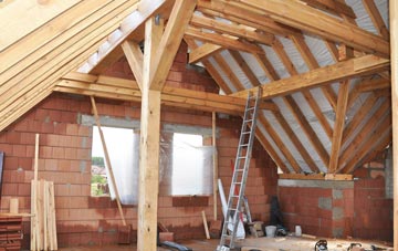 Oversland attic trusses